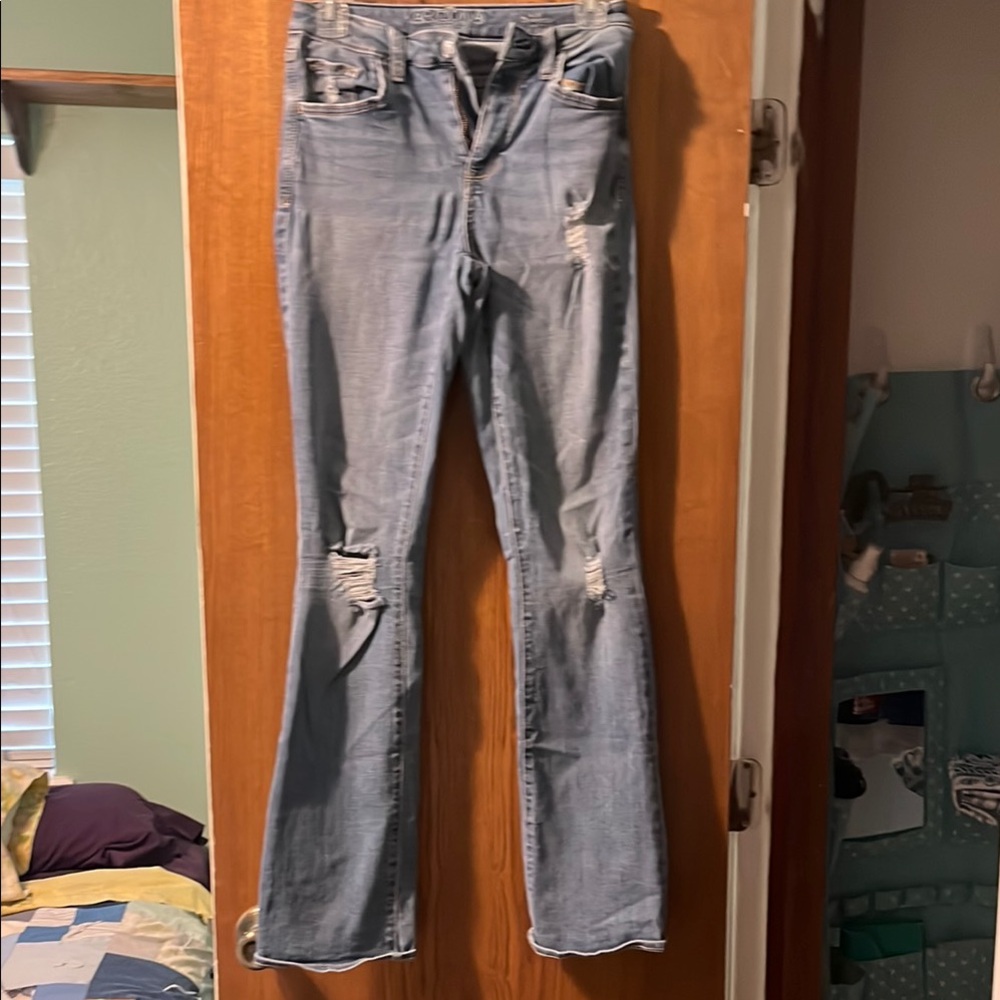 Arizona Jean Company Light Blue Flare Jeans